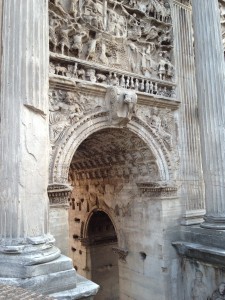 Arch in Roman Forum