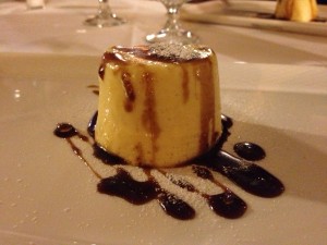 Dessert at Da Sandro's, Vernazza, Cinque Terre